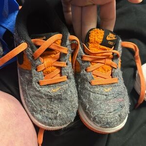 Toddle 8c Nike Air Force 1 LV8 TD Halloween spooktacular